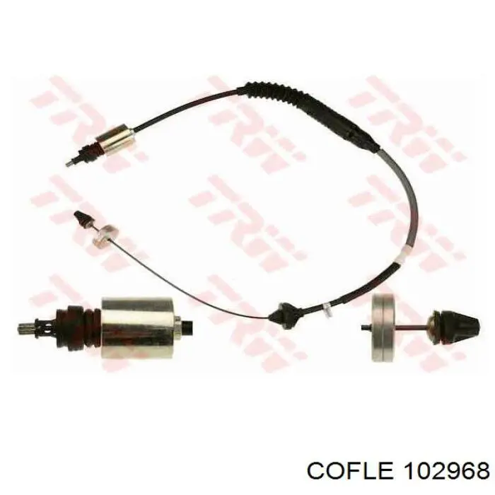 Трос сцепления 7700410824 Renault (RVI)