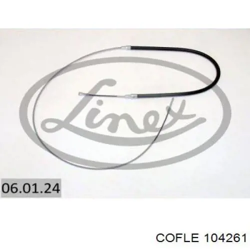 Задний трос ручника Cofle 104261 цена, от 9.62 USD