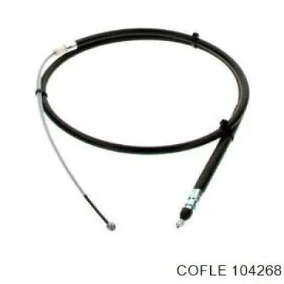 Cable de freno de mano trasero izquierdo 104268 Cofle