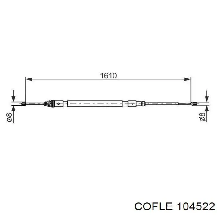 Купить 474615 Peugeot/Citroen Тормоз стояночный