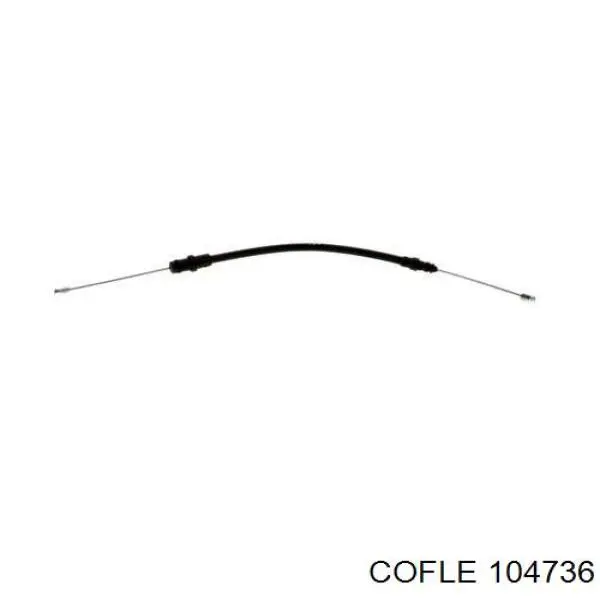 Cable de freno de mano delantero 104736 Cofle