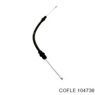 Трос ручника передний Cofle 104736