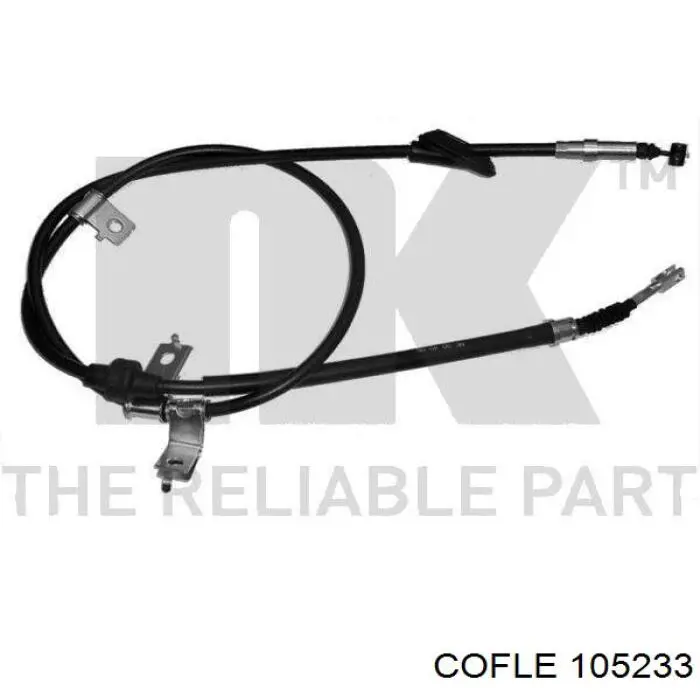 Трос ручника задний правый Japan Parts BC423R