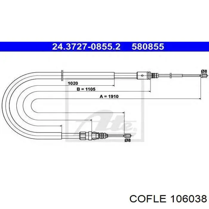 Купить 9671813380 Peugeot/Citroen Тормоз стояночный