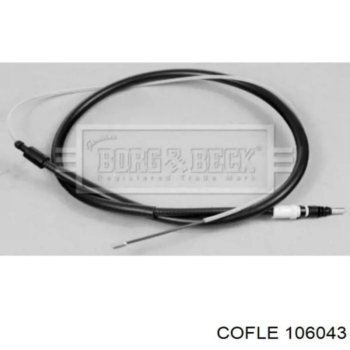 Задний трос ручника 106043 Cofle