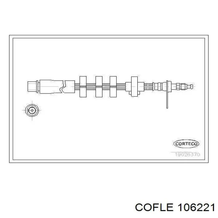 Купить 330172 Linex Задний правый трос ручника