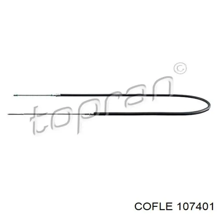 Задний трос ручника 107401 Cofle