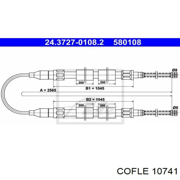 Задний трос ручника VAG 321609721C цена, от 9.62 USD