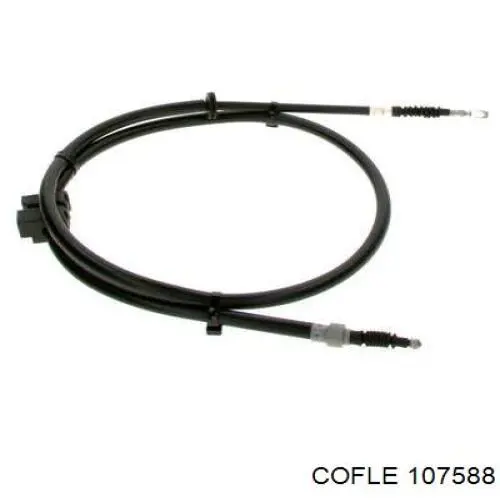 Cable de freno de mano trasero izquierdo 107588 Cofle