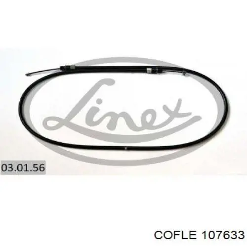 Трос ручного тормоза передний Cofle 107633 цена, от 3.08 USD