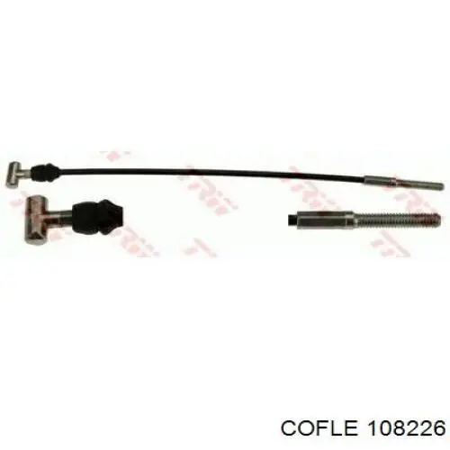 Трос ручного тормоза передний LPR C0919B цена, от 4.90 USD