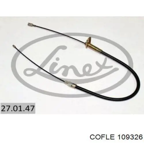Трос ручника задний Linex 270146