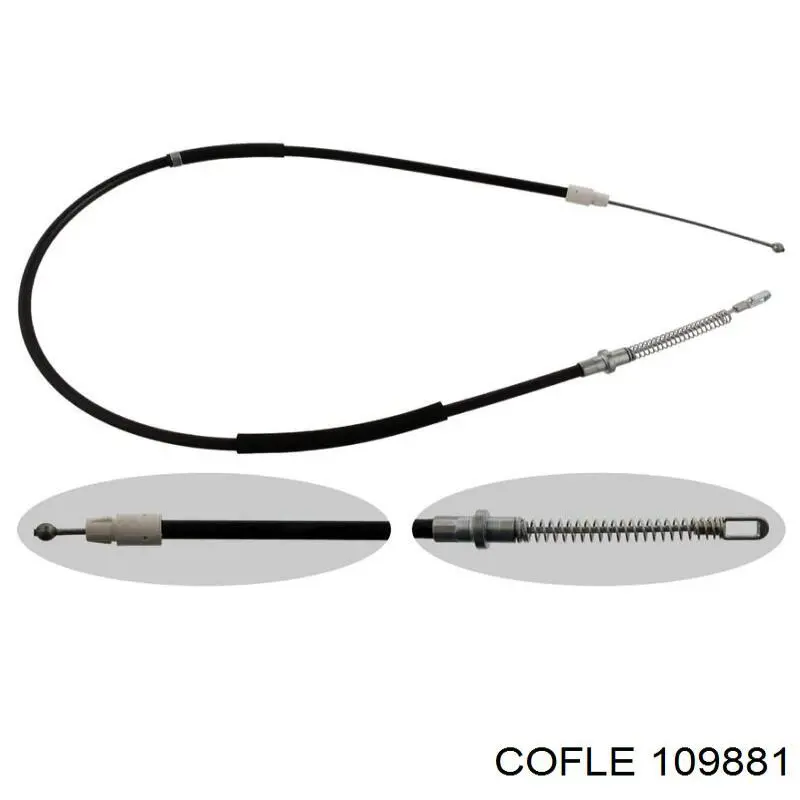 Купить RM4301 Goodrem Передний трос ручника