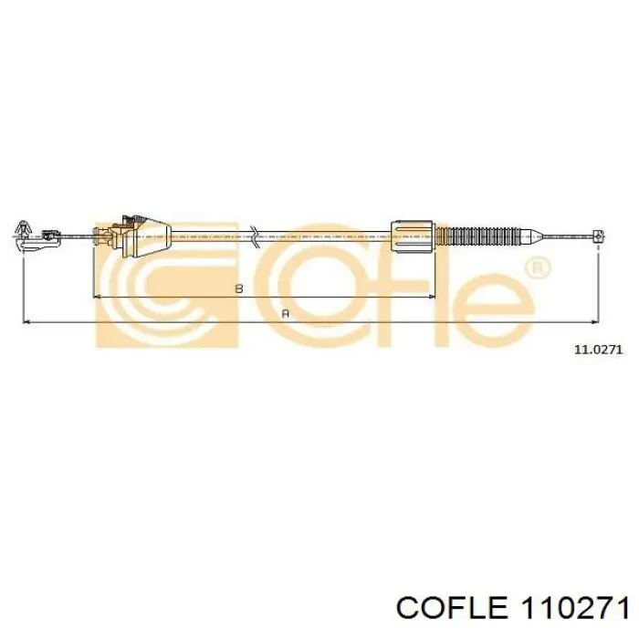 Тяга газа Formpart/Otoform 22609001 цена, от 6.55 USD