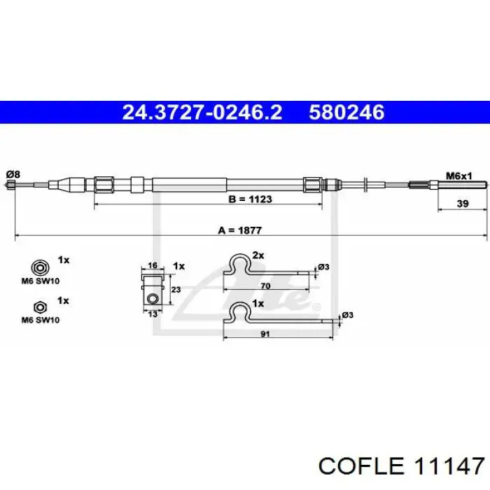 Купить AD330334 Adriauto Трос газа