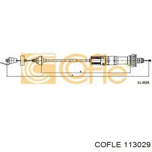 Тросик сцепления Cofle 113029