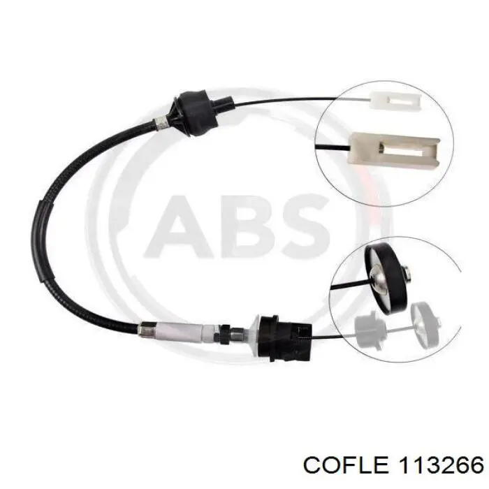 Трос сцепления Peugeot/Citroen 00002150W3 цена, от 24.67 USD