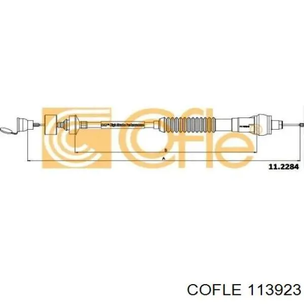 Купить 113923 Cofle Трос сцепления