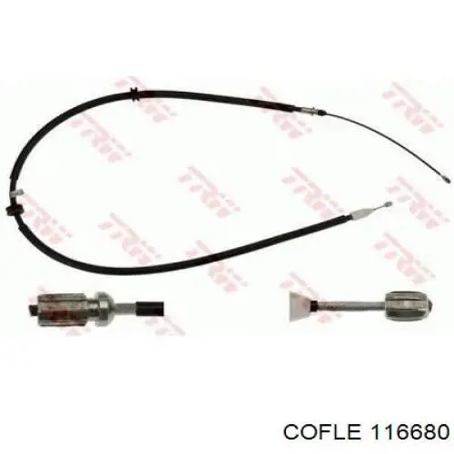 7910042064 Renault (RVI) Трос ручного тормоза