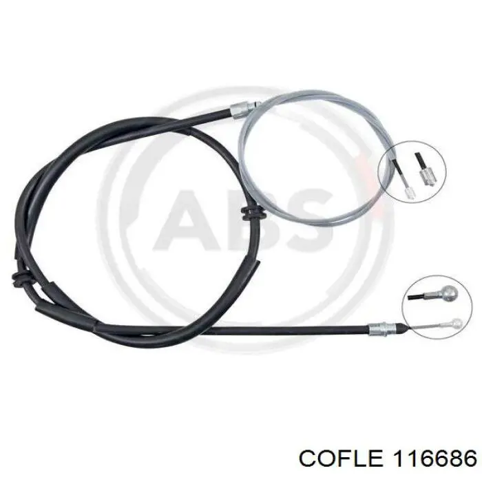 Купить 116686 Cofle Тормоз стояночный