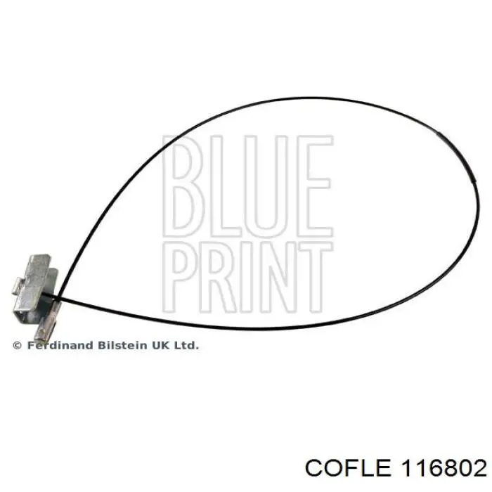 Cable de freno de mano intermedio 116802 Cofle