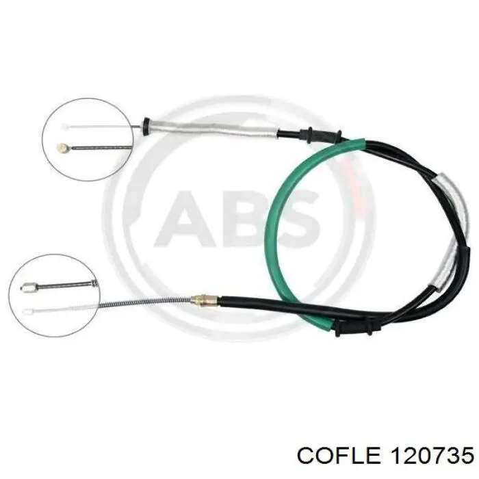 Трос ручного тормоза задний Adriauto 1102402 цена, от 13.80 USD
