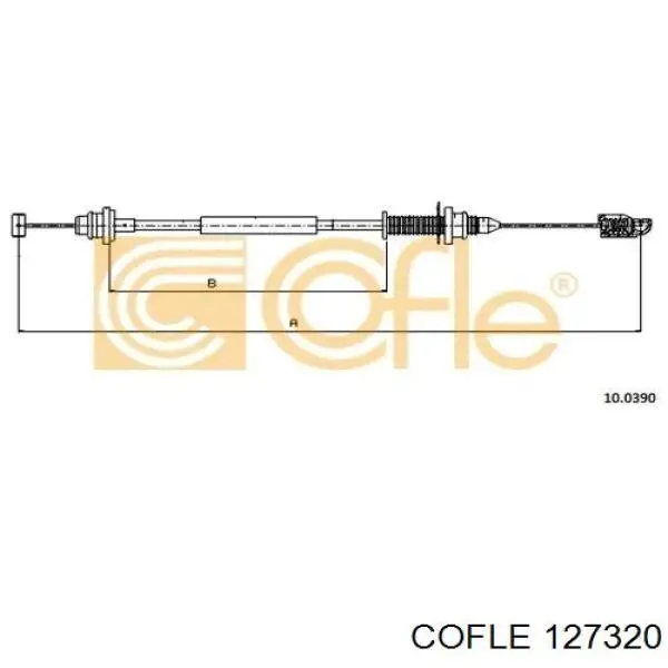 Тяга газа Cofle 92127320 цена, от 20.95 USD