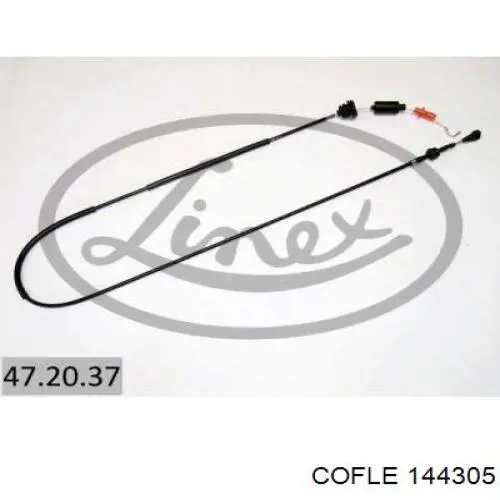 Тяга газа Starline LAAC0186 цена, от 10.19 USD