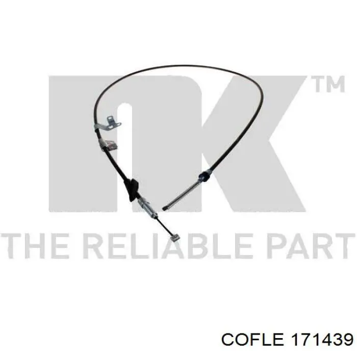 17.1439 Cofle cabo do freio de estacionamento traseiro direito