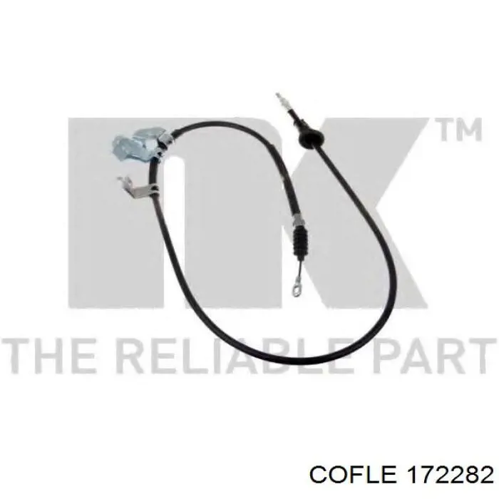Трос ручного тормоза задний Q-fix Q3740667 цена, от 14.09 USD