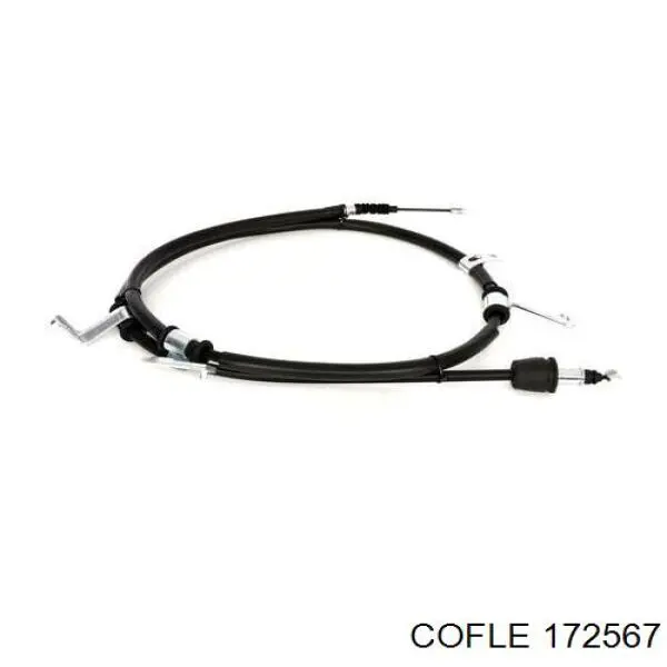 Трос ручного тормоза задний Cofle 172567 цена, от 24.29 USD