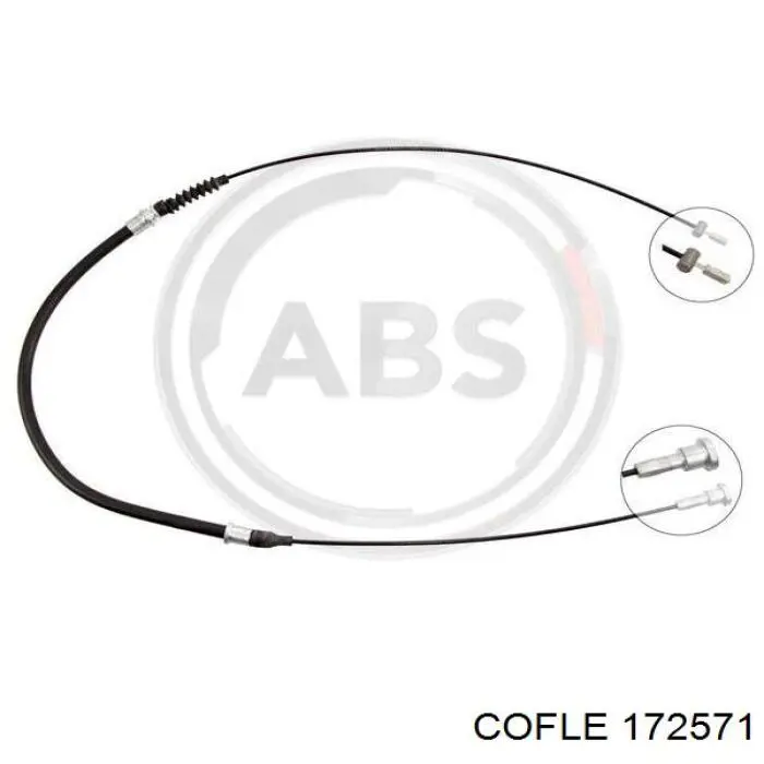 Купить 597701J000 Hyundai/Kia Задний правый трос ручника