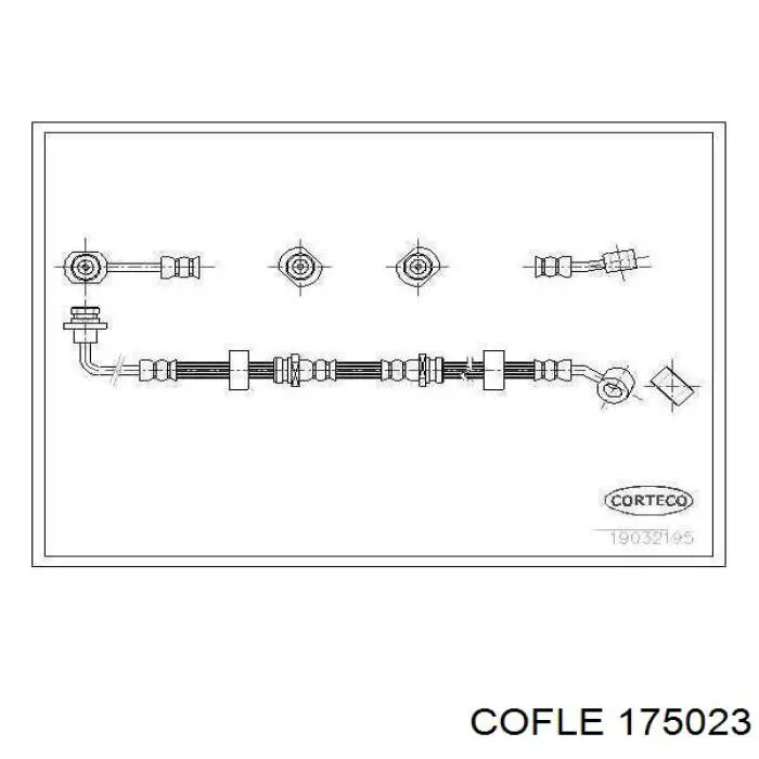 Трос ручника задний Blue Print ADK84624