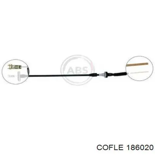 Трос сцепления Cofle 186020 цена, от 17.89 USD
