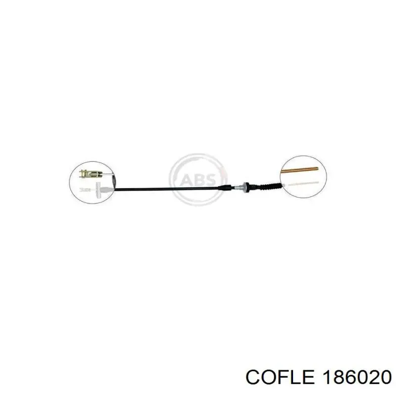 Купить 186020 Cofle Трос сцепления