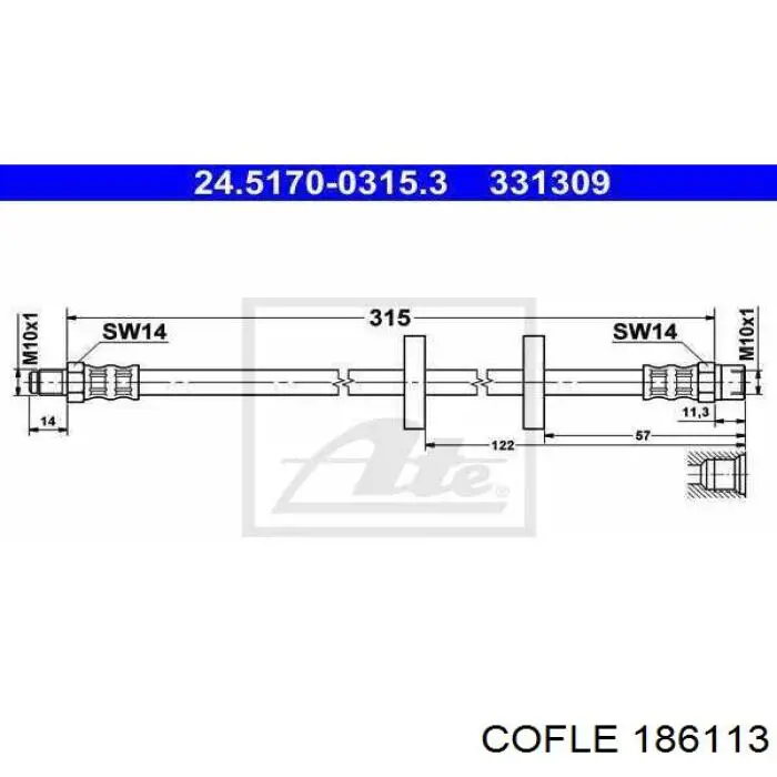 Тросик сцепления ABS K27260