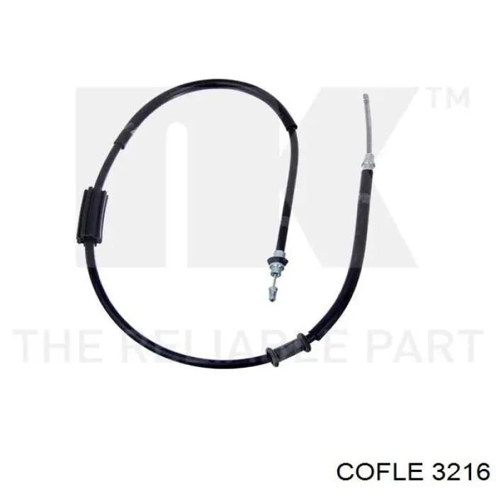 Трос стояночного тормоза задний правый LPR C0342B цена, от 8.83 USD