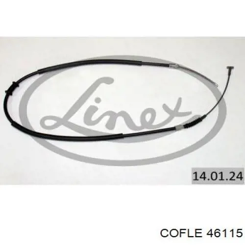 Трос ручного тормоза задний Starline LABR0615 цена, от 15.22 USD