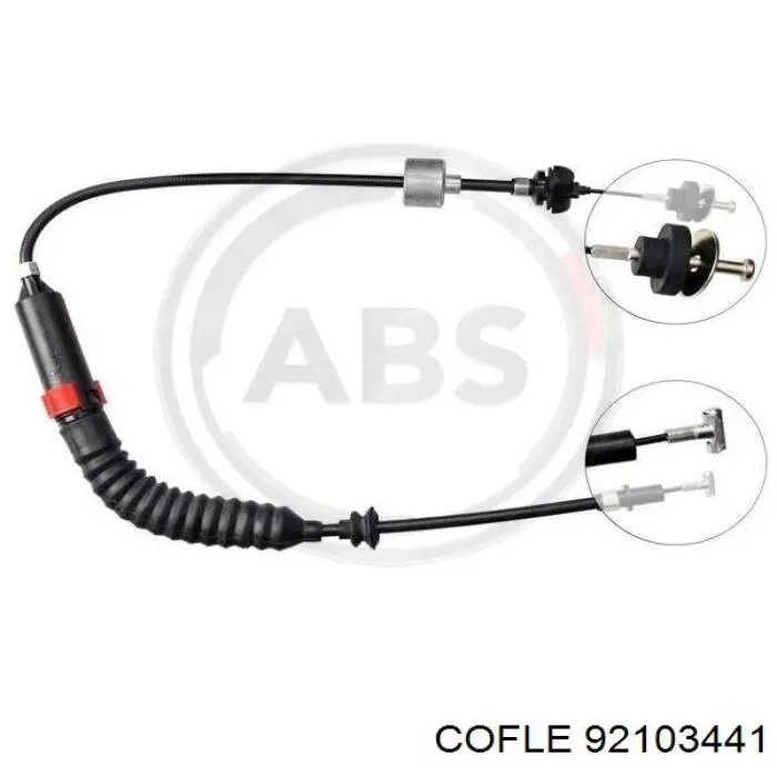 Купить 92103441 Cofle Трос сцепления