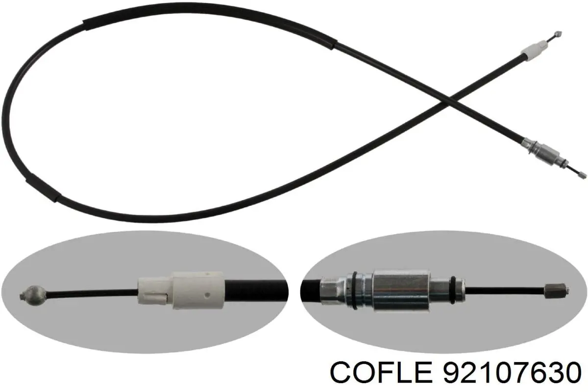 Задний трос ручника Cofle 92107630 цена, от 21.35 USD