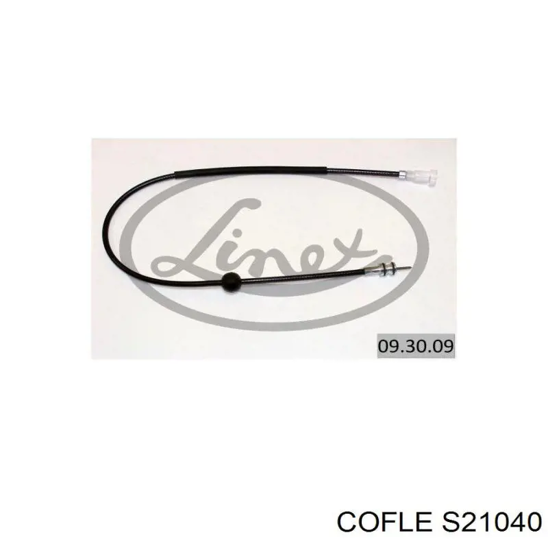 Вал гибкий (спидометра) Cofle S21040 цена, от 7.24 USD