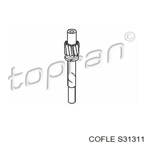 Cable Para Velocimetro S31311 Cofle