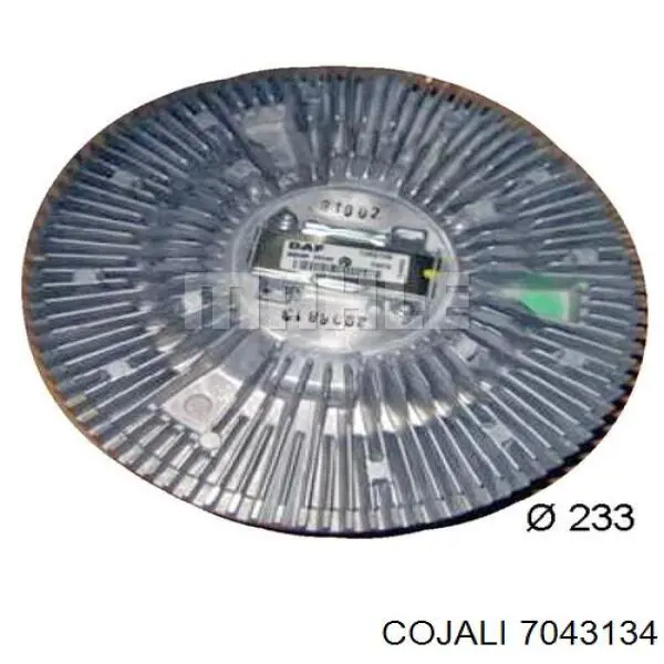 Вискомуфта вентилятора 7043134 Cojali