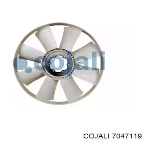 Вентилятор (крыльчатка) радиатора охлаждения COJALI 7047119