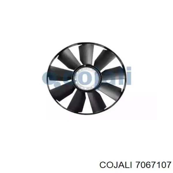 Вентилятор (крыльчатка) радиатора охлаждения COJALI 7067107