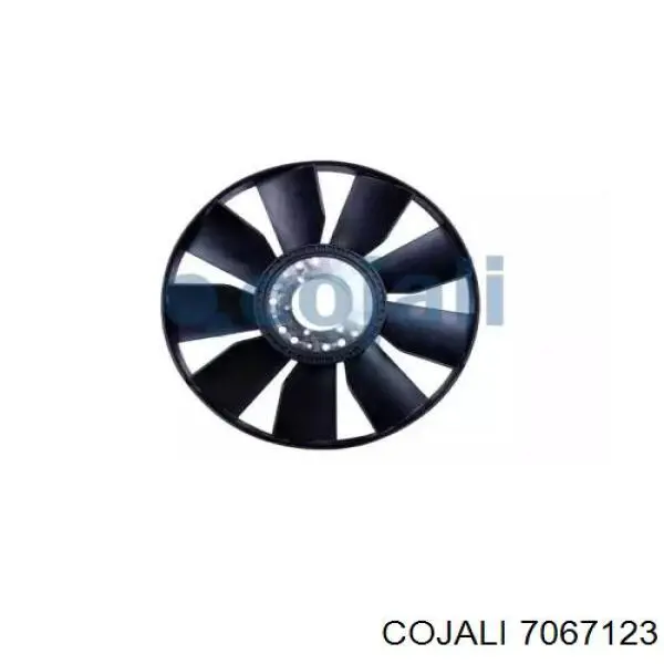 Rodete ventilador, refrigeración de motor 7067123 Cojali