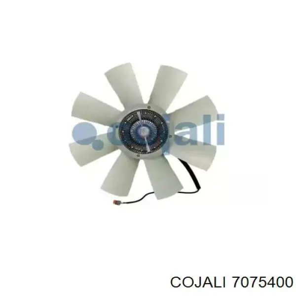 Вентилятор (крыльчатка) радиатора охлаждения COJALI 7075400