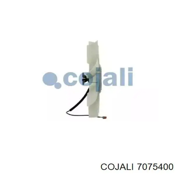 Rodete ventilador, refrigeración de motor 7075400 Cojali