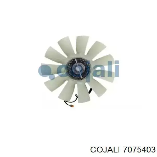 Вентилятор (крыльчатка) радиатора охлаждения COJALI 7075403