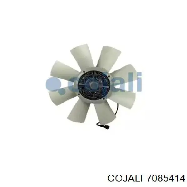 Вентилятор (крыльчатка) радиатора охлаждения COJALI 7085414